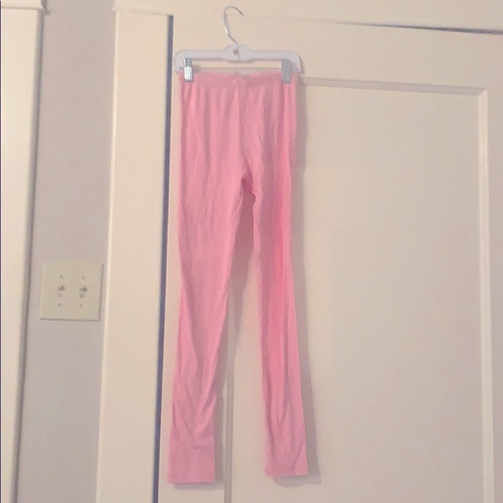City threads pink leggings